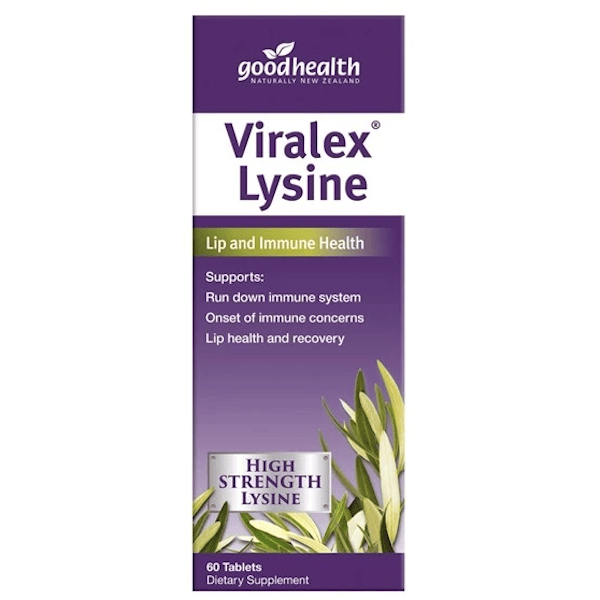 Good Health Viralex Lysine 60 Tabs