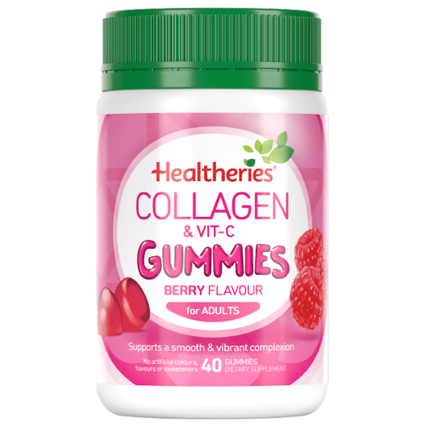 Healtheries Collagen &amp; Vit C Gummies for Adults x40