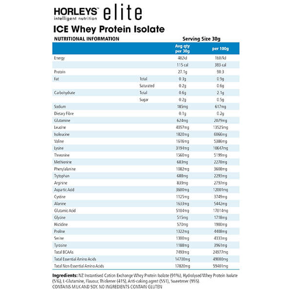 Horleys Elite ICE 2.5kg