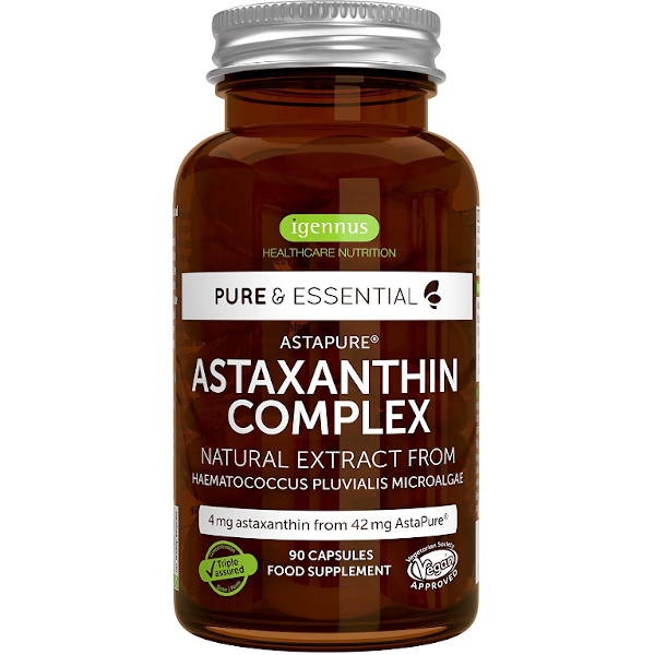 Igennus Pure & Essential Astaxanthin 90 Caps