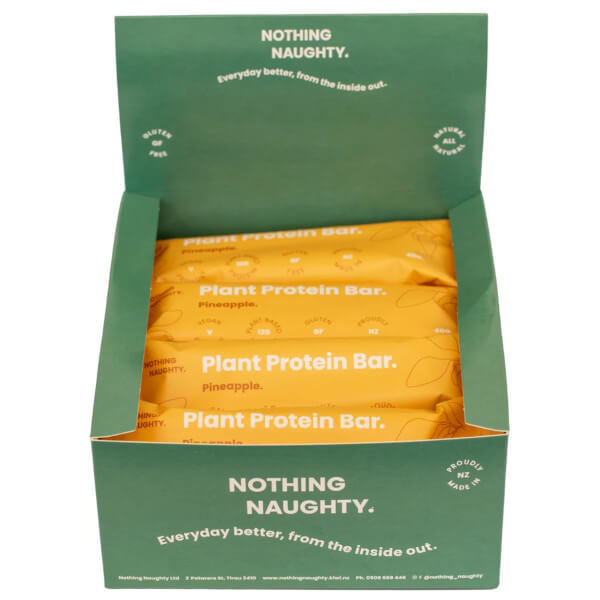 Nothing Naughty Plant Protein Bars 40g x12
