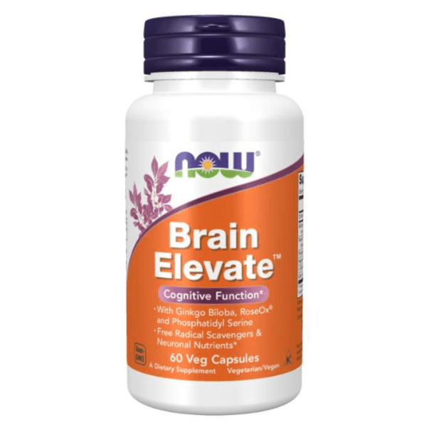 Now Foods Brain Elevate 60 Caps