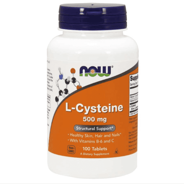 Now Foods L-Cysteine 500mg 100 Tabs