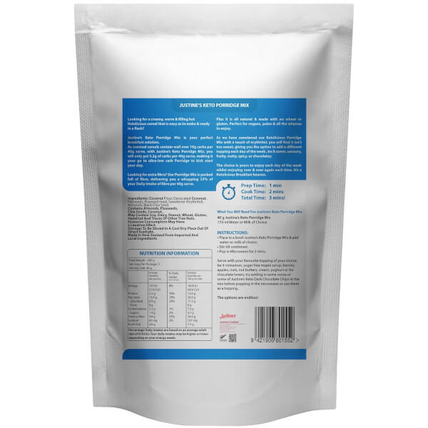 Justine's Keto Porridge Mix 200g