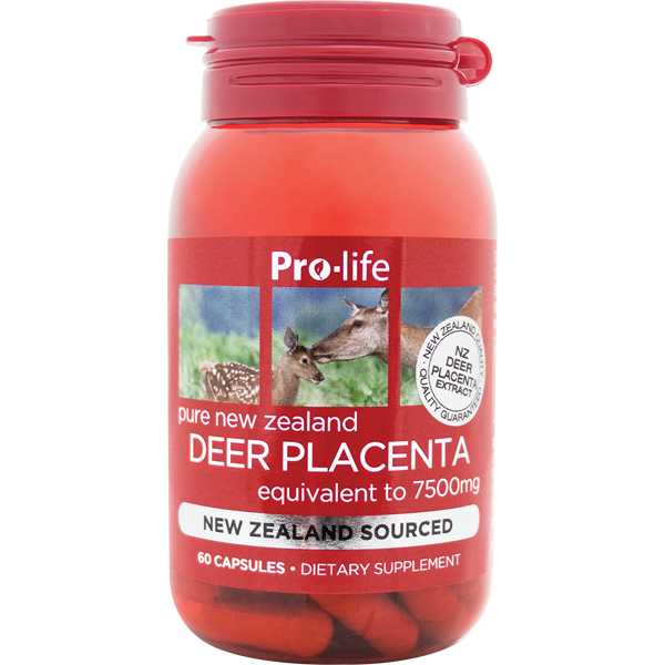 Pro-life Deer Placenta 60 Caps