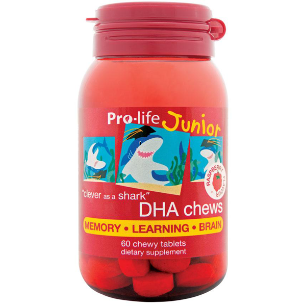 Pro-life Junior DHA 60 Chewables CLEARANCE Short Dated end of 01/2026
