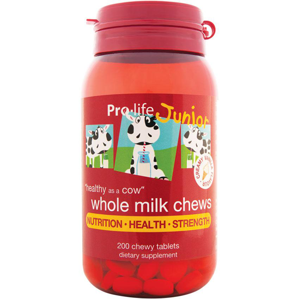 Pro-life Junior Whole Milk 200 Chewables