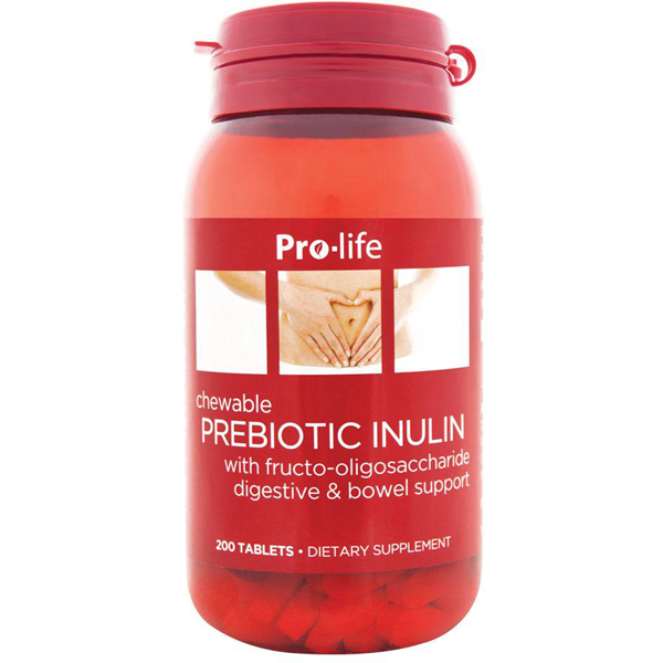 Pro-life Prebiotic Inulin 200 Tabs