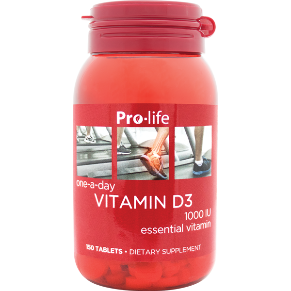 Pro-life Vitamin D3 150 Tabs