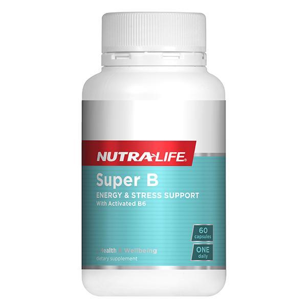 Nutralife Super B Premium Formula 60 Caps - Supplements.co.nz