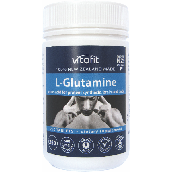 Vitafit L-Glutamine 250 Tabs