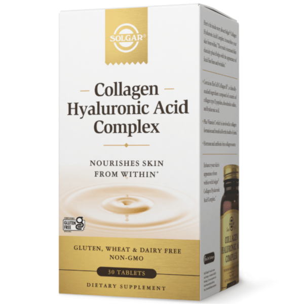 Solgar Collagen Hyaluronic Acid Complex 30 Tabs