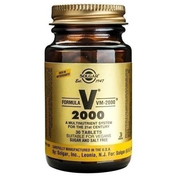 SOLGAR VM 2000 MULTI-NUTRIENT 30 CAPS - Supplements.co.nz