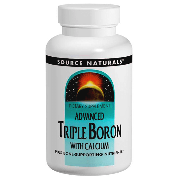 Source Naturals Advanced Triple Boron 120 Caps