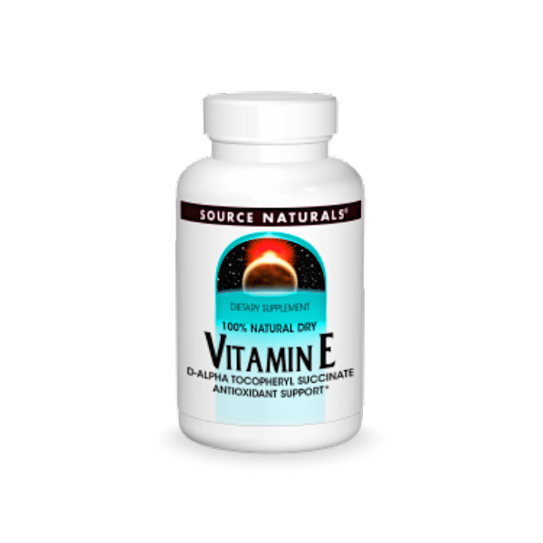 Source Naturals Vitamin E Mixed Tocopherols 50 Softgels