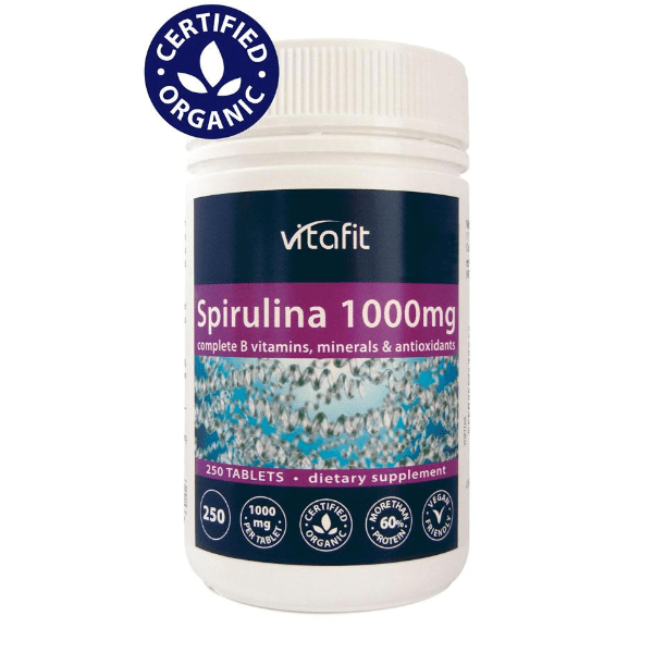 Vitafit Spirulina 1000mg 250 Tabs