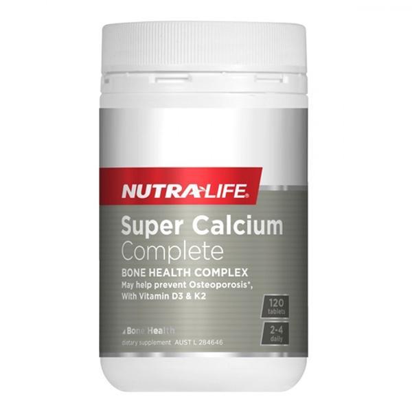Nutralife Super Calcium Complete Gold 120 Tablets - Supplements.co.nz