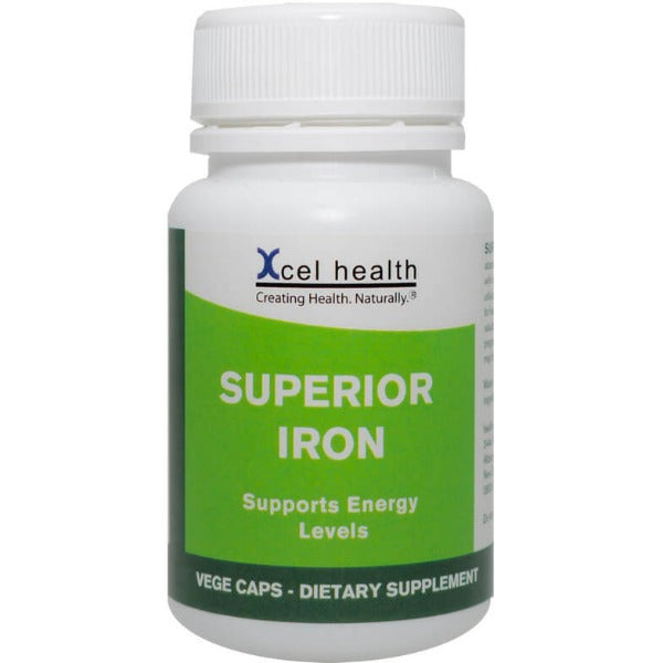 Xcel Health Superior Iron 30 Caps
