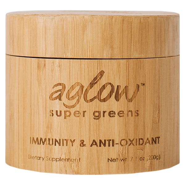 Aglow Super Greens Immunity &amp; Anti-oxidant 200g Jar