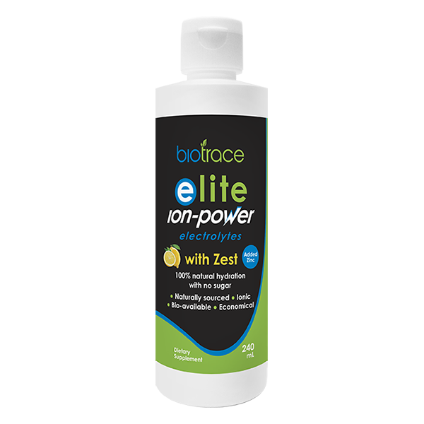 BioTrace Elite Ion-Power with Zest 240ml - Supplements.co.nz