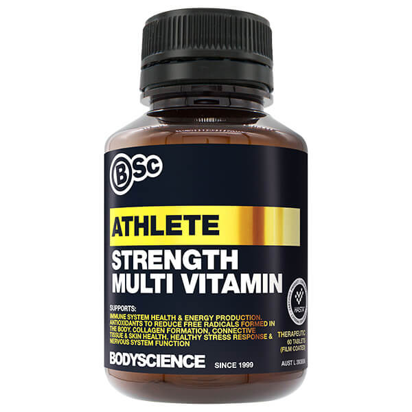 BSc Body Science Athlete Strength Multi Vitamin 60 Tabs