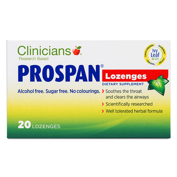 Clinicians Prospan Lozenges Pack of 20
