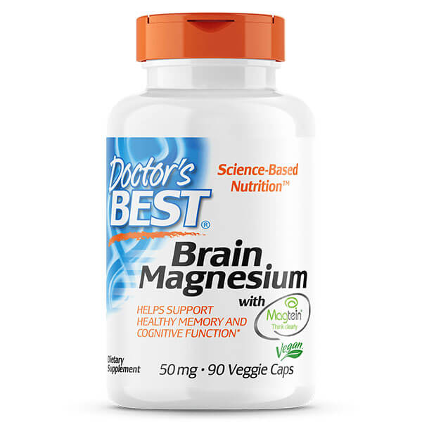 Doctor&#39;s Best Brain Magnesium 90 Veggie Caps