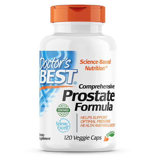 Doctor&#39;s Best Comprehensive Prostate Formula 120 Veggie Caps