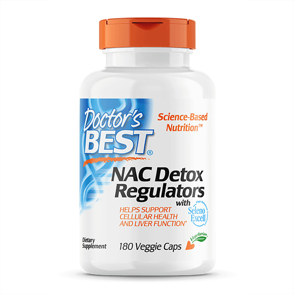 Doctor&#39;s Best NAC Detox Regulators 180 Caps