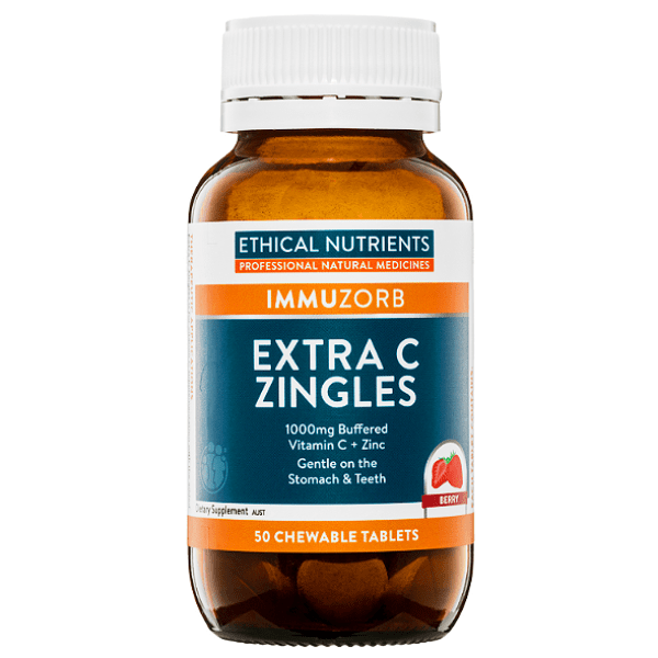 Ethical Nutrients Immuzorb Extra C Zingles 50 Chewables