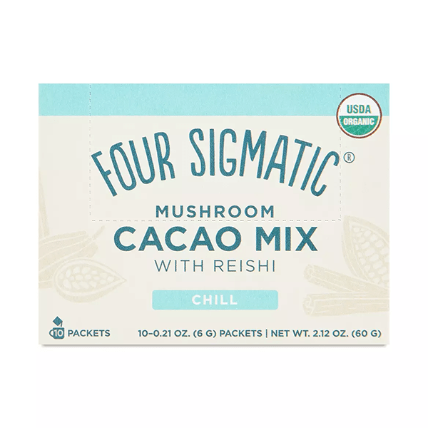 Four Sigmatic Chill Mushroom Cacao with Reishi 10 Packets
