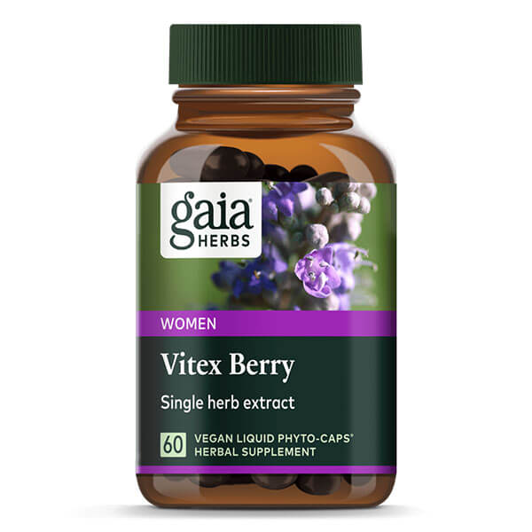 Gaia Herbs Vitex Berry 60 Caps