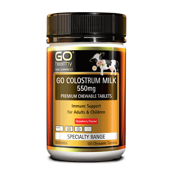 Go Healthy Go Colostrum Milk 550mg 120 Chewables