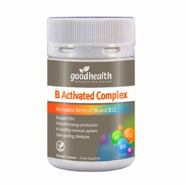 Good Health B Activated Complex 30 Caps