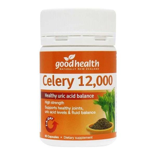 Good Health Celery 12,000 60 Capsules - Supplements.co.nz