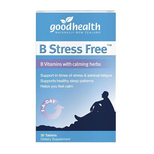 Good Health B Stress Free 30 Tablets - Supplements.co.nz