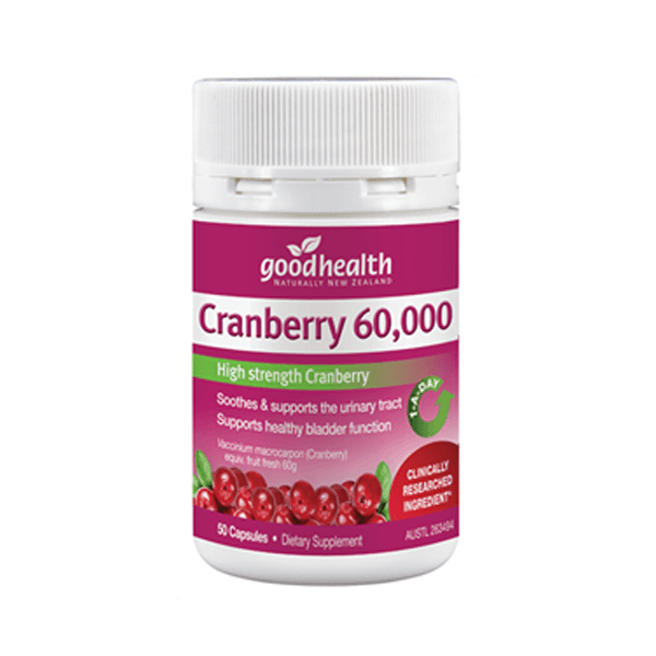 Good Health Cranberry 60,000 50 Caps