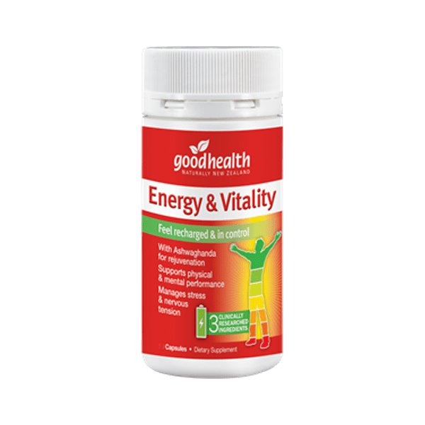 Good Health Energy &amp; Vitality 30 Caps