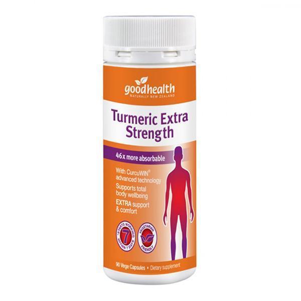 Good Health Turmeric Extra Strength 90 Capsules Physical Product