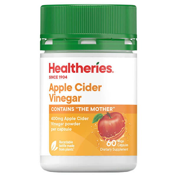 Healtheries Apple Cider Vinegar 60 Vege Caps