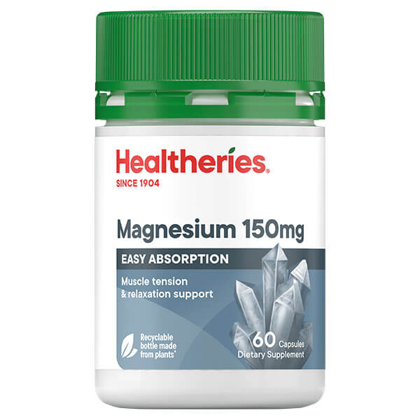 Healtheries Magnesium 150mg 60 Caps