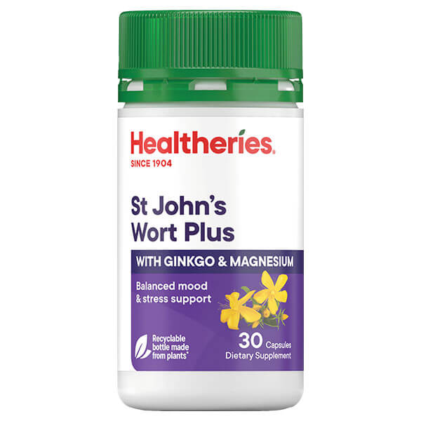 Healtheries St John&#39;s Wort Plus 30 Tablets