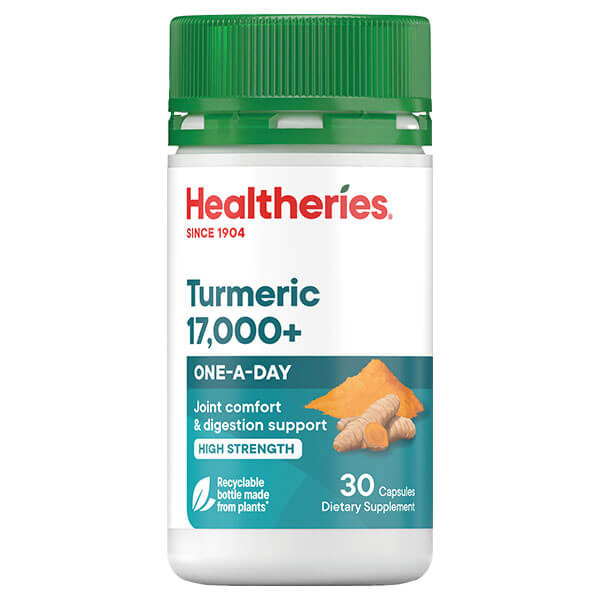 Healtheries Turmeric 17,000+ High Strength 30 Caps