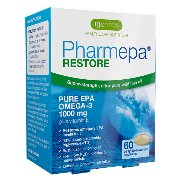 Igennus Pharmepa Restore Pure EPA Omega-3 1000mg 60 Caps