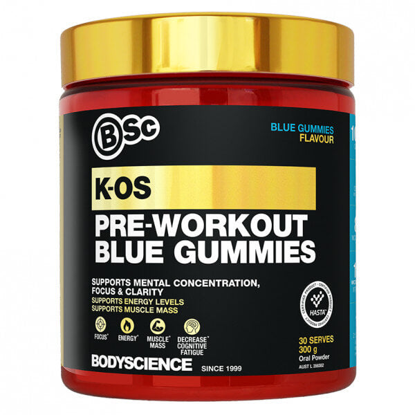BSc Body Science K-OS Pre-Workout 30 Serves