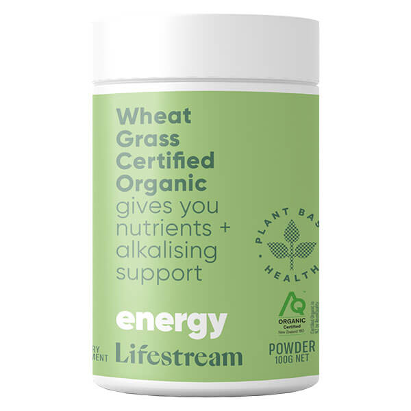 Lifestream Wheat Grass Certified Organic 100g