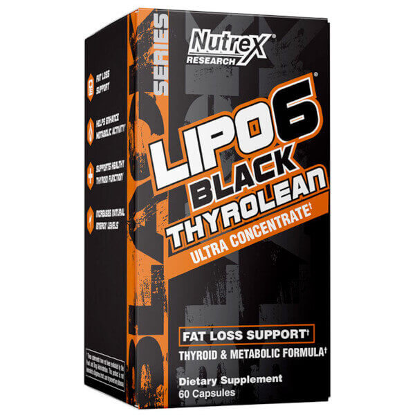 Nutrex Lipo-6 Black Thyrolean 60 Caps