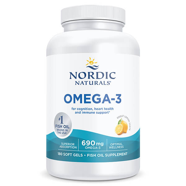Nordic Naturals Omega-3 180 Softgels