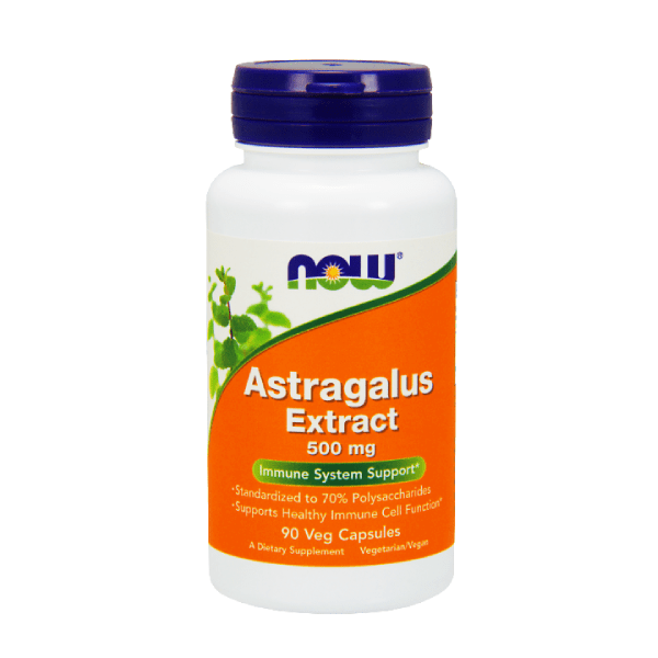 Now Foods Astragalus Extract 500mg 90 Caps