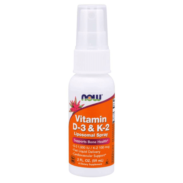 Now Foods Vitamin D3 &amp; K2 Liposomal Spray 59ml